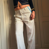 White Linen trousers